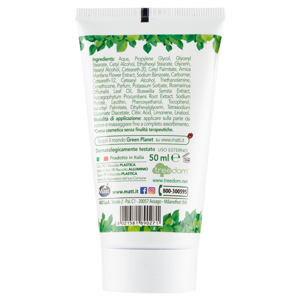 Matt crema Arnica Montana Corpo 50 ml